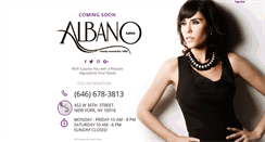 Desktop Screenshot of albanosalonnyc.com