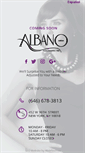 Mobile Screenshot of albanosalonnyc.com